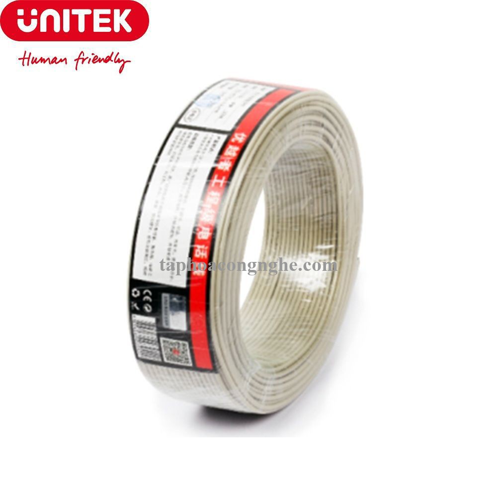 Unitek 26644 C885BG 100M 2 Tim Cable điện thoại 30026644
